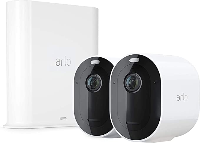 Lot de 2 caméras de surveillance Arlo Pro 3